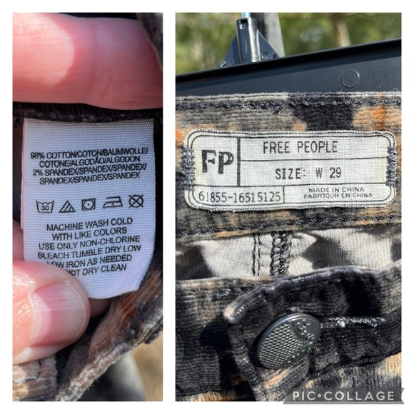 Free People Tie Dye Jeans - Picture 4 of 12